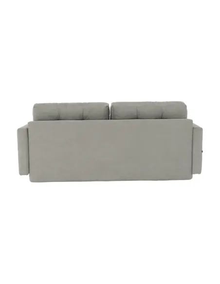 Canapea extensibilă AURELIA, living, 216x93x100 cm, textil Queens, gri | MobilaOK