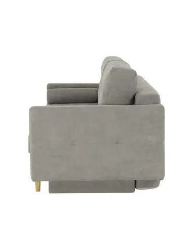 Canapea extensibilă AURELIA, living, 216x93x100 cm, textil Queens, gri | MobilaOK