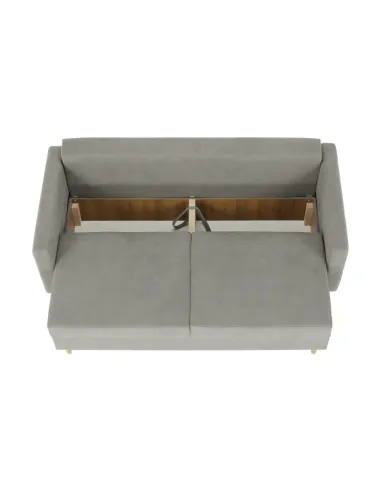 Canapea extensibilă AURELIA, living, 216x93x100 cm, textil Queens, gri | MobilaOK