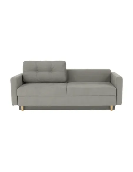 Canapea extensibilă AURELIA, living, 216x93x100 cm, textil Queens, gri | MobilaOK