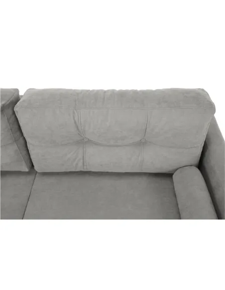 Canapea extensibilă AURELIA, living, 216x93x100 cm, textil Queens, gri | MobilaOK