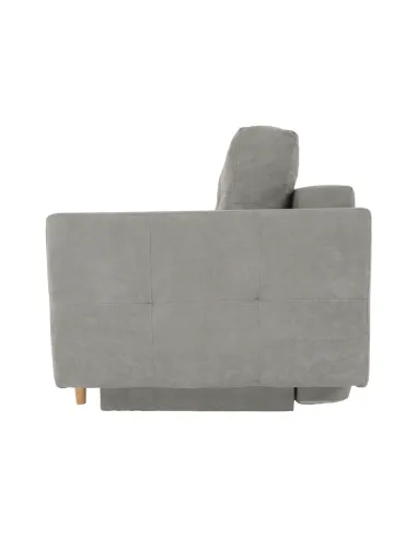 Canapea extensibilă AURELIA, living, 216x93x100 cm, textil Queens, gri | MobilaOK
