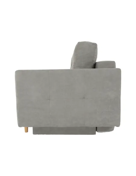 Canapea extensibilă AURELIA, living, 216x93x100 cm, textil Queens, gri | MobilaOK