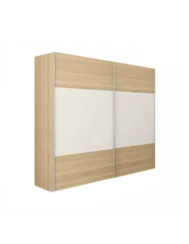 Set Dormitor, GABRIELA NEW, dormitor, pat 160x200 cm, PAL melaminat stejar sonoma/alb | MobilaOK