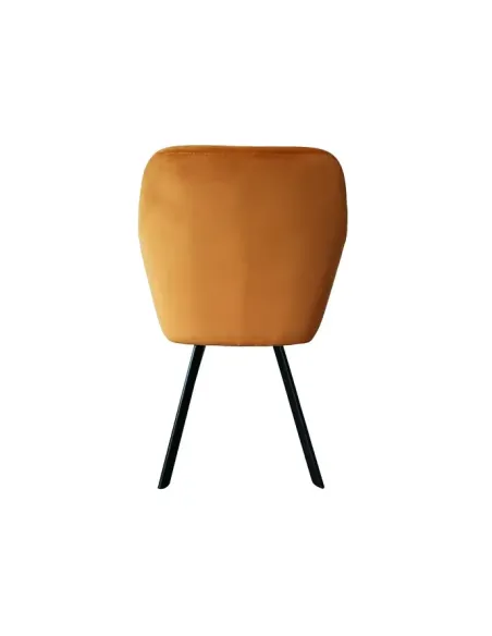 Fotoliu ZERON NEW, living/birou, 60x60x86 cm, Catifea și metal | MobilaOK