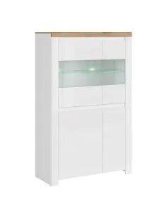Vitrină VILGO, living/hol, 98x41.5x156.5 cm, PAL melaminat | MobilaOK