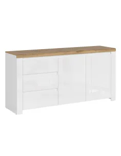 Comodă VILGO, dormitor/hol/living, 156x41.5x84.5 cm, PAL melaminat | MobilaOK