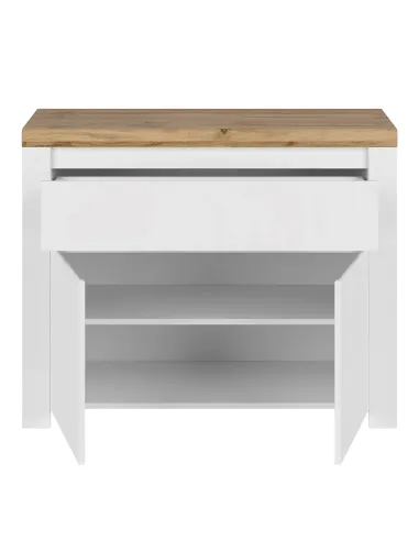 Comodă VILGO, dormitor/hol/living, 106x41.5x84.5 cm, PAL melaminat/MDF | MobilaOK
