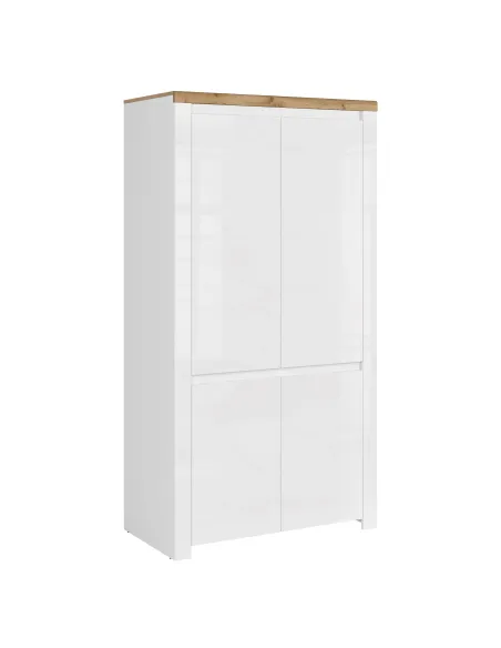 Dulap VILGO, dormitor, 106x56x202 cm, PAL melaminat | MobilaOK