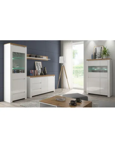 Raft VILGO, living/dormitor/birou, 150x20x21 cm, PAL melaminat | MobilaOK