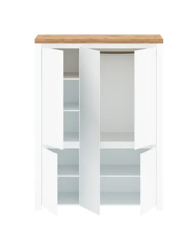 Dulap VILGO pentru dormitor/hol, 150.8x56x202 cm, PAL melaminat | MobilaOK
