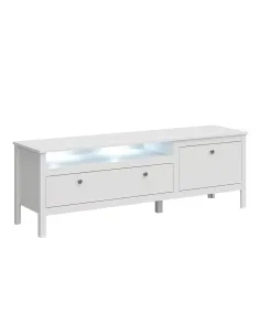 Masă TV OLJE, living, 160x42x54.5 cm, PAL melaminat | MobilaOK