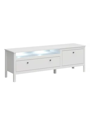 Masă TV OLJE, living, 160x42x54.5 cm, PAL melaminat | MobilaOK