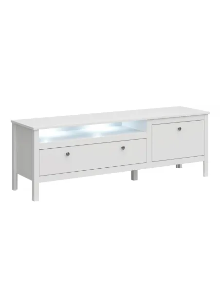Masă TV OLJE, living, 160x42x54.5 cm, PAL melaminat | MobilaOK