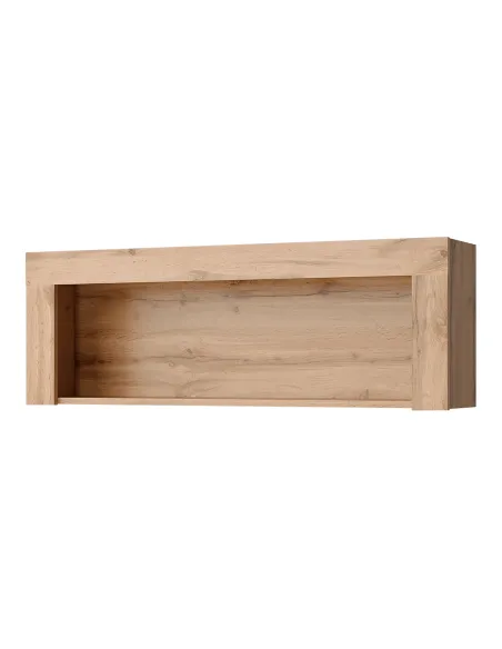 Raft suspendat MORATIZ 110, living/bucătărie/hol, 112.2x23.3x39 cm, PAL melaminat | MobilaOK