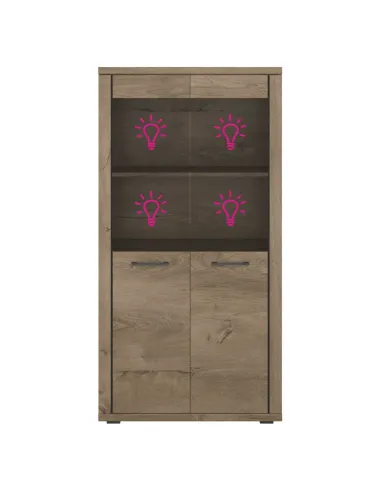 Lustră LED, 4 PUNCTE, living/dormitor, alb, PAL | MobilaOK
