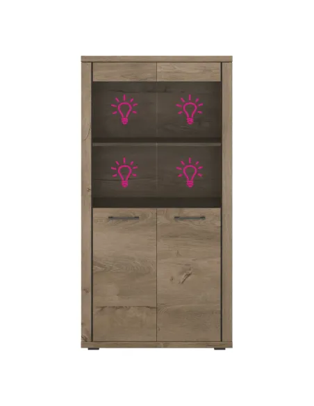 Lustră LED, 4 PUNCTE, living/dormitor, alb, PAL | MobilaOK