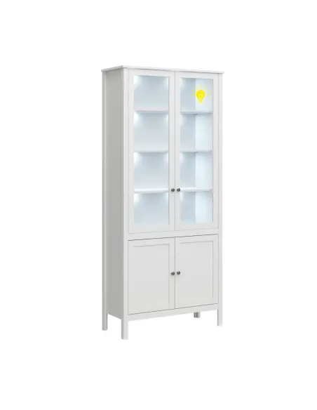 Iluminare LED OLJE, 8 puncte, alb, pentru living/dormitor, Furnizat montat | MobilaOK