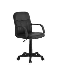 Scaun birou AYLA NEW, birou, 55x59.5x89-101 cm, piele eco/plastic, KONDELA | MobilaOK