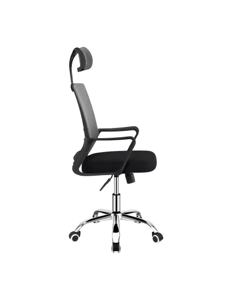 Scaun de birou DIKAN, birou, 59.5x56x107-117 cm, plasă/plastic/metal, KONDELA | MobilaOK