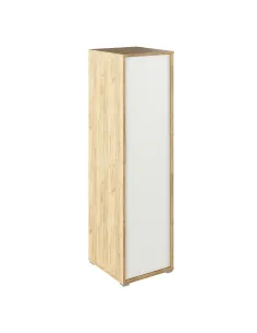 Dulap, RIOMA TYP 20, dormitor/hol, 50x55x182.6 cm, PAL melaminat stejar artizan/alb | MobilaOK