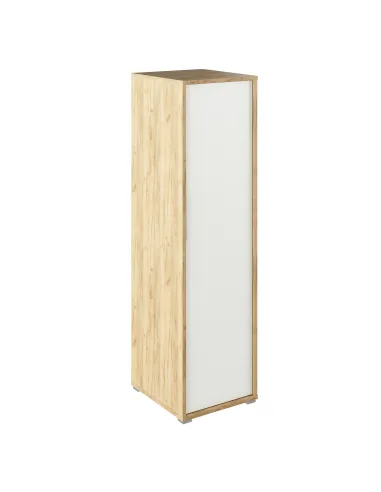 Dulap, RIOMA TYP 20, dormitor/hol, 50x55x182.6 cm, PAL melaminat stejar artizan/alb | MobilaOK