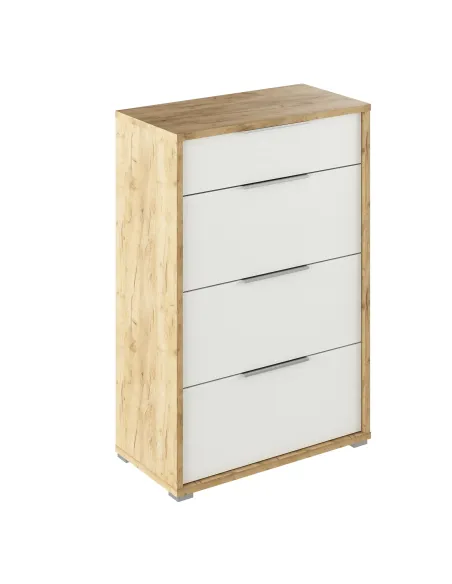 Comodă RIOMA TYP 22 pentru dormitor/hol, 75x38x112 cm, PAL melaminat | MobilaOK