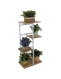 Suport de flori LEDOR, living/hol/balcon, 36x23.5x74 cm, PAL/ metal | MobilaOK