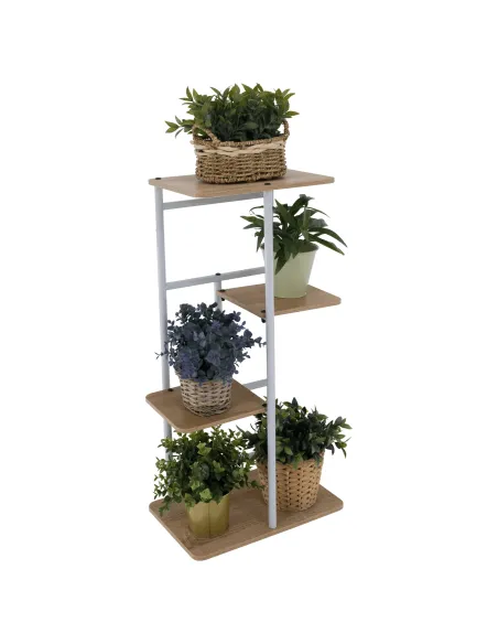 Suport de flori LEDOR, living/hol/balcon, 36x23.5x74 cm, PAL/ metal | MobilaOK
