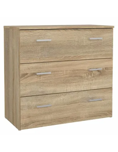 Comodă GARBO 3 pentru dormitor sau living, 74.1x69.9x36 cm, PAL melaminat stejar sonoma | MobilaOK