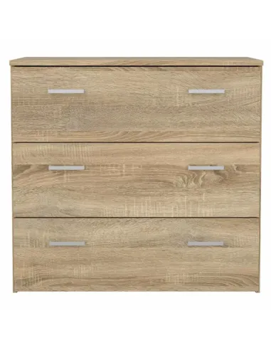 Comodă GARBO 3 pentru dormitor sau living, 74.1x69.9x36 cm, PAL melaminat stejar sonoma | MobilaOK