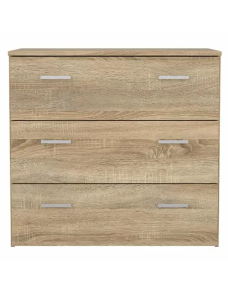 Comodă GARBO 3 pentru dormitor sau living, 74.1x69.9x36 cm, PAL melaminat stejar sonoma | MobilaOK