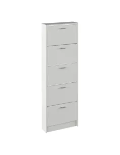 Dulap pantofi, 5 rafturi, alb, MOBI 15 | MobilaOK