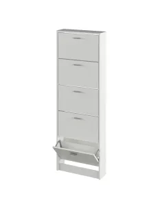 Dulap pantofi, 5 rafturi, alb, MOBI 15 | MobilaOK 2