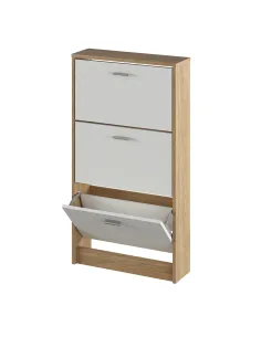 Dulap pantofi, KONDELA, hol/dormitor, 58x18x107 cm, PAL melaminat | MobilaOK 2