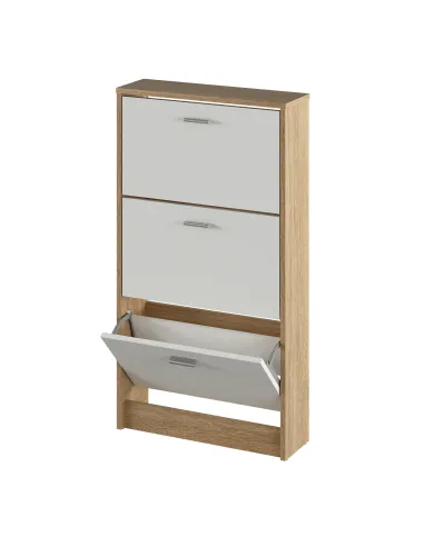 Dulap pantofi, KONDELA, hol/dormitor, 58x18x107 cm, PAL melaminat | MobilaOK