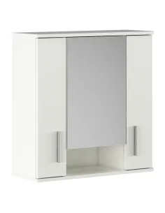 Dulap suspendat LESSY NEW 01 pentru hol/dormitor/baie, 68.7x26x72 cm, PAL melaminat | MobilaOK