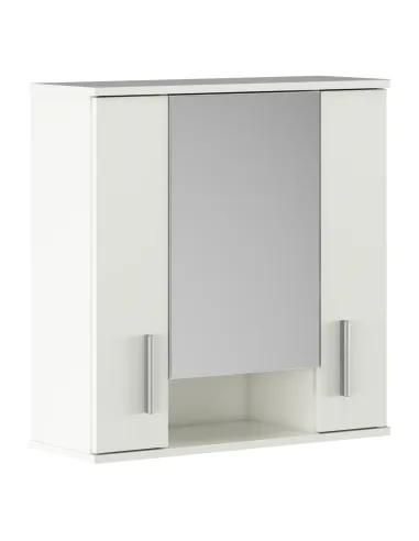 Dulap suspendat LESSY NEW 01 pentru hol/dormitor/baie, 68.7x26x72 cm, PAL melaminat | MobilaOK