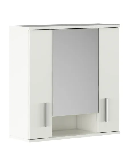 Dulap suspendat LESSY NEW 01 pentru hol/dormitor/baie, 68.7x26x72 cm, PAL melaminat | MobilaOK
