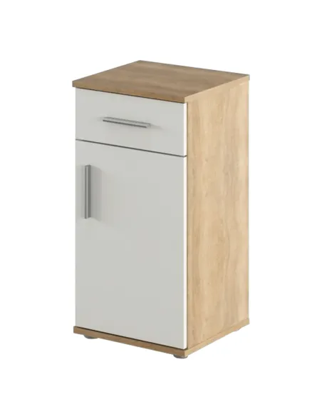 Dulap de bază LESSY NEW 03 pentru hol/dormitor, 38x35x75.1 cm, PAL melaminat | MobilaOK
