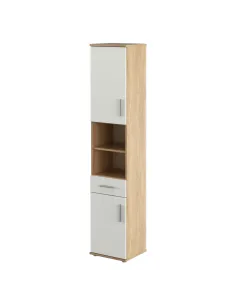 Dulap înalt LESSY NEW 05 pentru hol/dormitor, 38x35x191 cm, PAL melaminat | MobilaOK