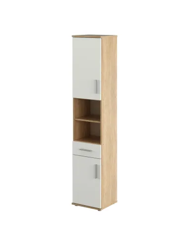 Dulap înalt LESSY NEW 05 pentru hol/dormitor, 38x35x191 cm, PAL melaminat | MobilaOK