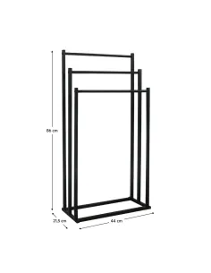 Suport pentru prosoape POLDO, baie, 44x21.5x86 cm, Metal | MobilaOK 2