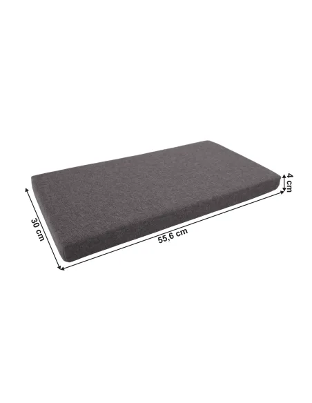 Pernă Şezut, BERGI, pentru bancă, 55.6x30x4 cm, material textil | MobilaOK
