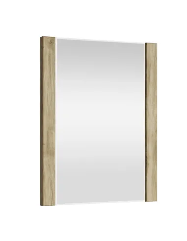 Oglindă KONDELA pentru hol, dormitor 58.2x75.2 cm, PAL melaminat stejar navarra | MobilaOK