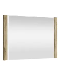 Oglindă DORSI 90, dormitor/hol/baie, 90x65 cm, PAL melaminat și sticlă | MobilaOK