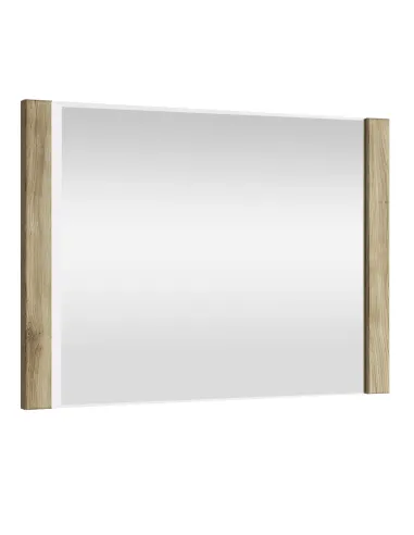 Oglindă DORSI 90, dormitor/hol/baie, 90x65 cm, PAL melaminat și sticlă | MobilaOK