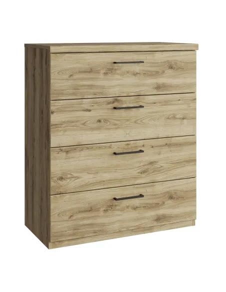 Comodă DORSI 4S pentru dormitor, 80.2x41x94.6 cm, PAL melaminat | MobilaOK