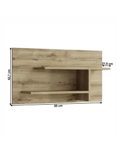Cuier DORSI 80, hol/intrare, 80x21.6x42.7 cm, PAL melaminat | MobilaOK 2