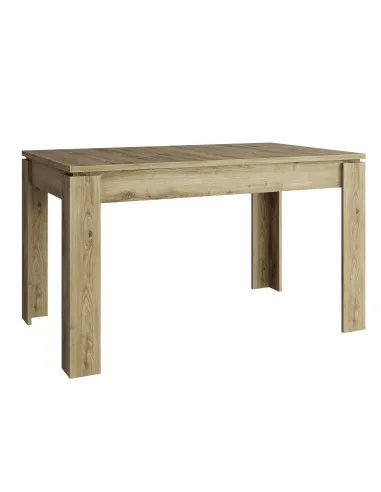 Masă pliantă DORSI, dining/birou, 132/175x80 cm, PAL laminat stejar navarra | MobilaOK